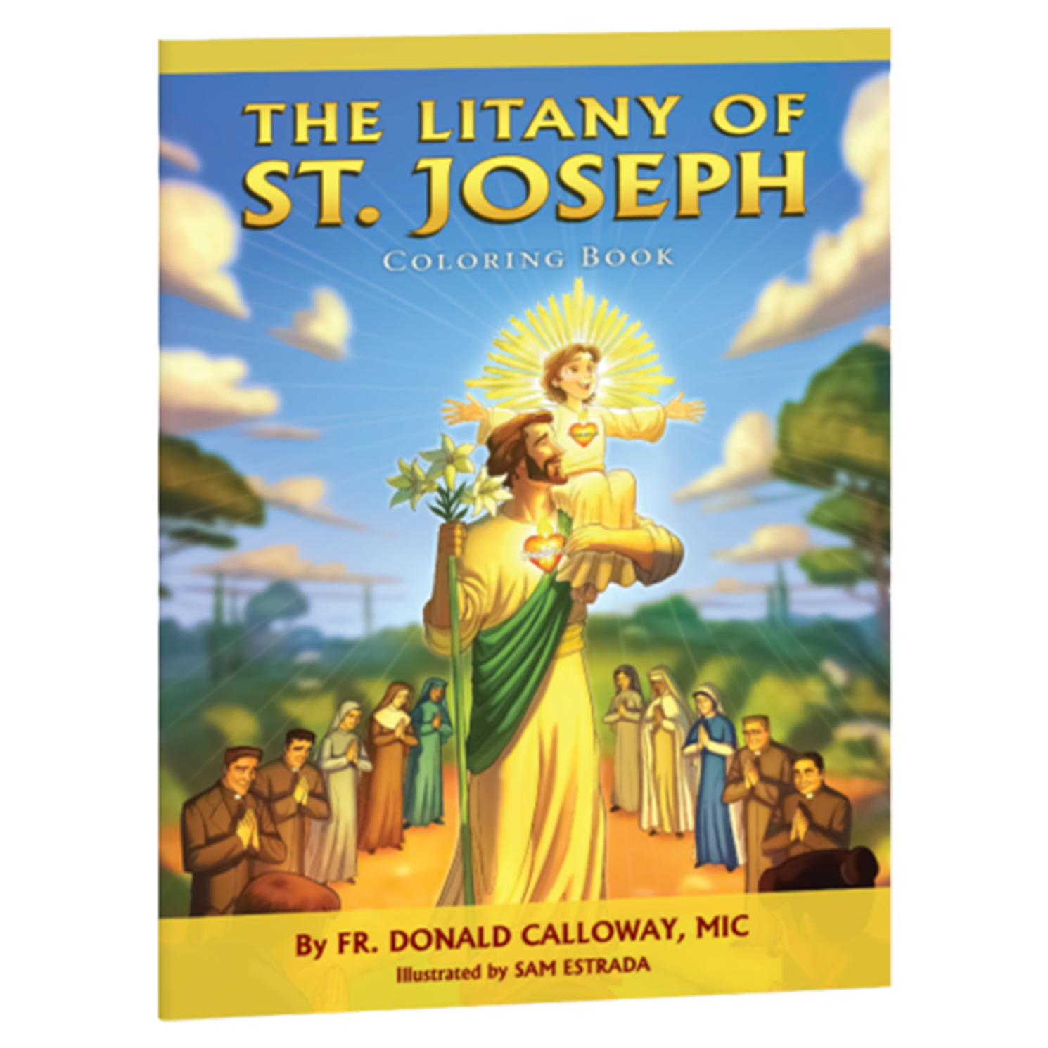 St. Joseph coloring book cover