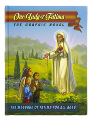 Graphic novel cover of Our Lady of Fatima